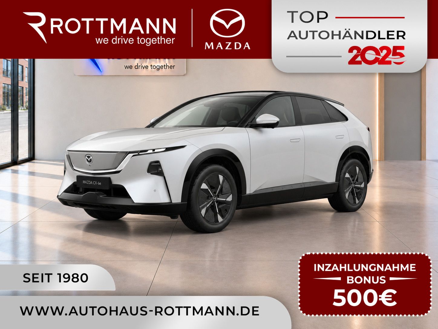 Mazda CX-6e EV 258ps 484km TAKUMI Panoram ACC 360°M