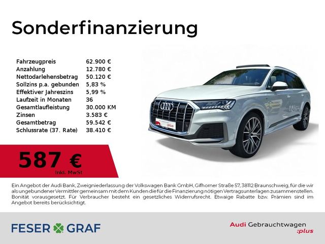 Audi Q7 S line 50TDI quattro tiptronic Matrix-LED/VC+