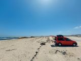 Volkswagen Caddy Soccer 105 PS mit Bett & Isolierverkleid. - orange Wohnmobil oder -wagen