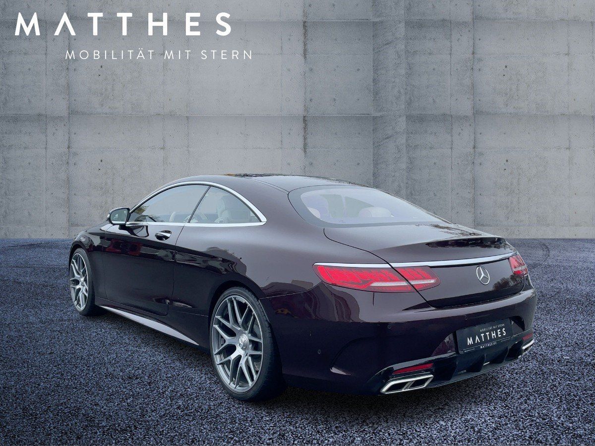 Fahrzeugabbildung Mercedes-Benz S 560 4M Coupe AMG/Exklusiv/Burm.-3D/HuD/21 Zoll