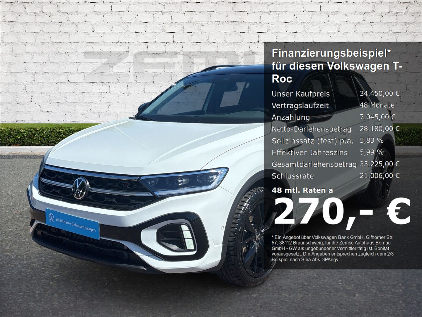 Volkswagen T-Roc R-Line 1.5 l TSI DSG AHK-abnehmbar Navi foto 1