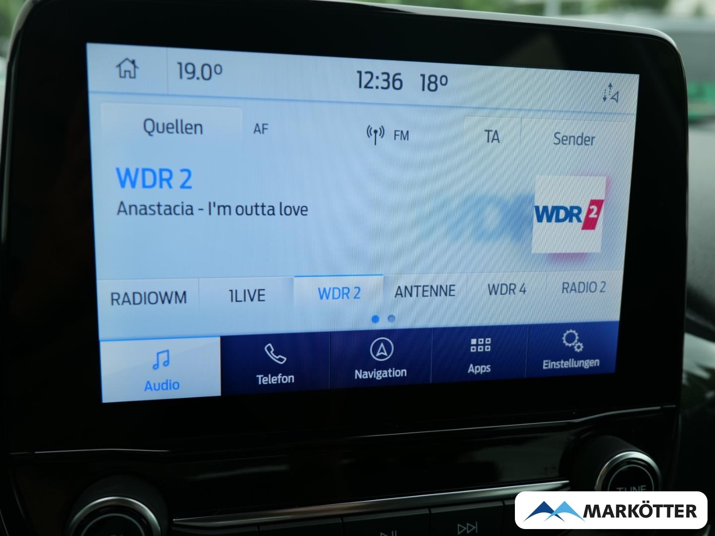 Ford Fiesta 1.0 EcoB Active X /Kamera/Totwinkel/B&O/, миниатюра 12