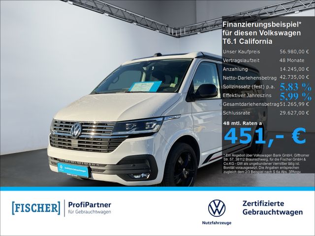 Volkswagen T6.1 California 2.0TDI 4Motion DSG Beach Tour Ed