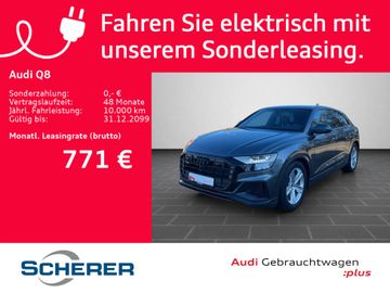 Audi Leasingangebot: Audi Q8 TFSI e 2x S line KAMERA OPTIK SCHWARZ+ MATRIX