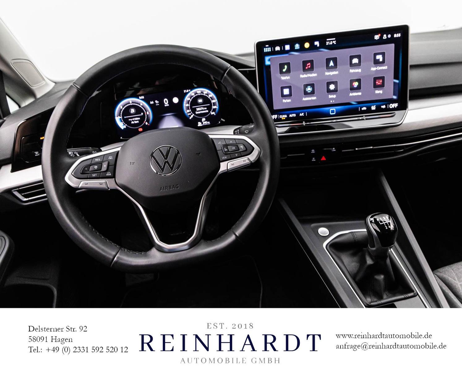 Volkswagen Golf 2.0TDi GOAL LED/ACC/KAMERA/SIDE/CARPLAY/VC, миниатюра 25