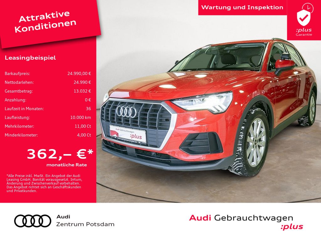 Q3 35 TDI S tronic LED KAMERA NAVI VIRTUAL PDC
