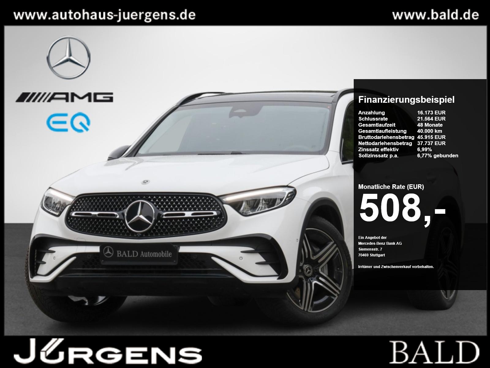 Mercedes-Benz GLC 200 4M AMG-Sport/Pano/AHK/Memo/Night/Distr