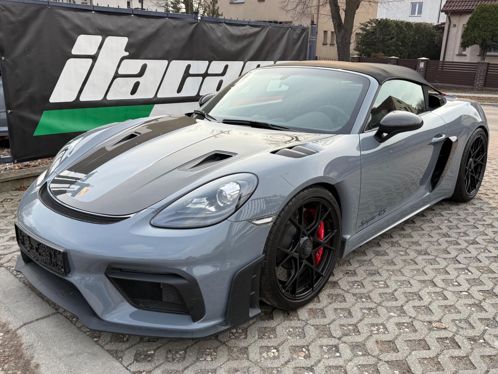Porsche Boxster Spyder RS Weissach VOLL CARBON LiftSyste