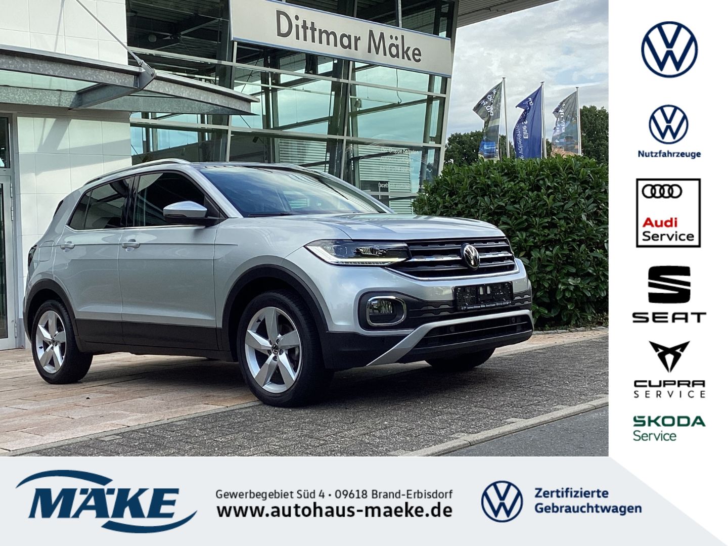 T-Cross Style 1.0 TSI DSG ALU LED ACC PDC NAV RF