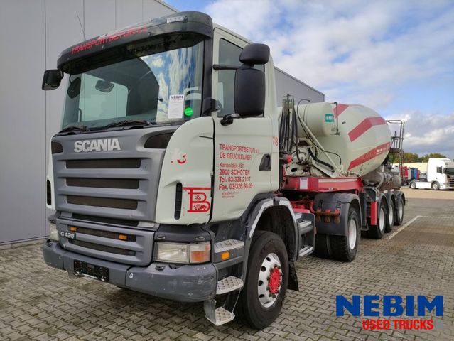 Scania G420 4x4 - Imer mixer 11m3