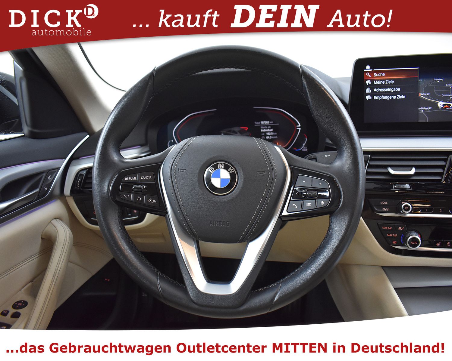 BMW 530d KOMFZUG+LEDER+PROF+VIRTU+LED+HEAD+KAM+LED+M - Image 15