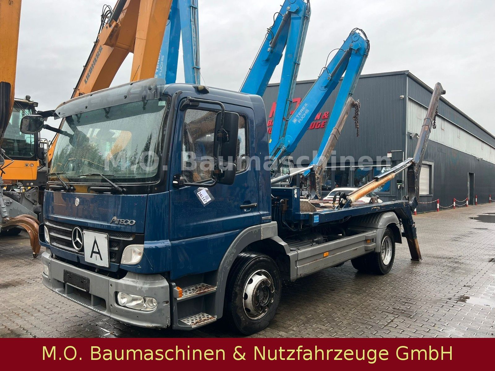 Fahrzeugabbildung Mercedes-Benz Atego 1222 K/  Bluetec 4 / Meiller AK 7 MT /