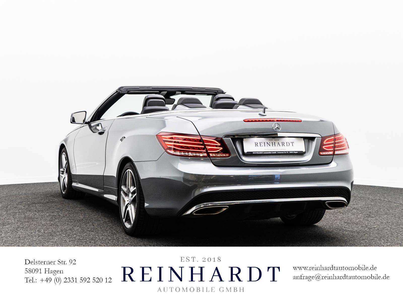 Mercedes-Benz E 200 CGi CABRIO AMG LINE TEMPOMAT/eSITZE/GARMIN