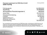BMW 520d Touring Sportpaket Bluetooth HUD Navi LED - BMW 520: Automatik, 520d