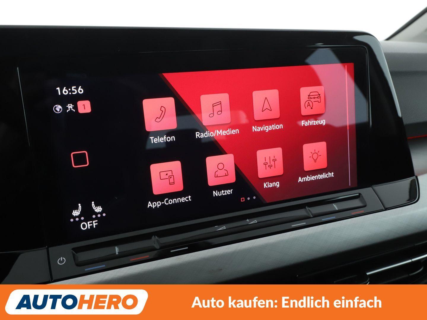 Volkswagen Golf VIII 1.0 eTSI Life Aut.*NAVI*LED*ACC*, миниатюра 19