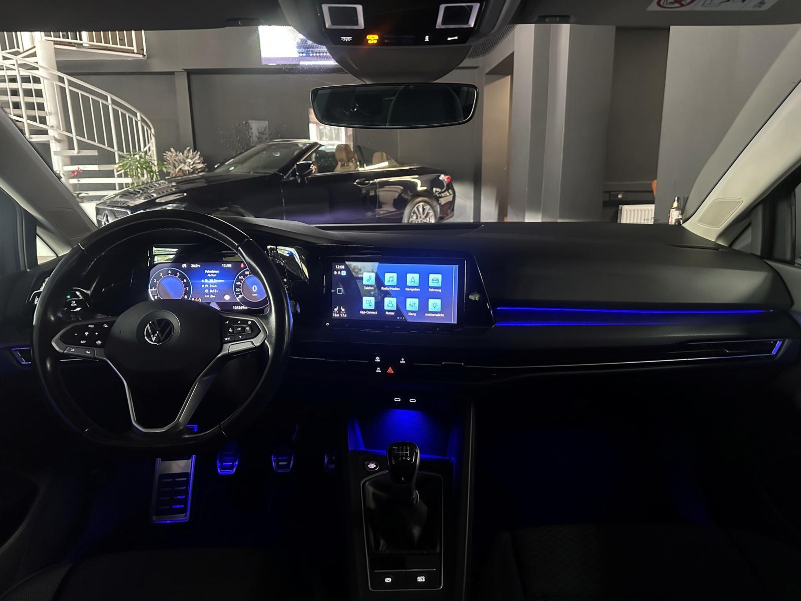 Volkswagen Golf 8 1.5TSI UNITED ACC AHK NAV 3Z-KLIMA AMBIEN, миниатюра 22