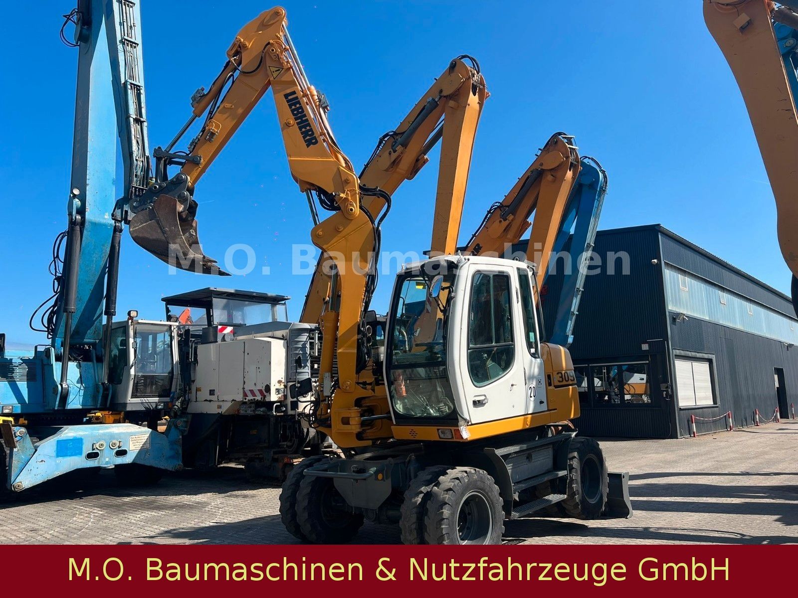 Fahrzeugabbildung Liebherr A 309 Litronic / Hammerleitung / SW / VSA / ZSA