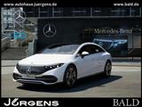 Mercedes-Benz EQS 450+ ElectricArt/Pano/Burm/Distr/Memo/AHK/20 - weiße Mercedes-Benz EQS