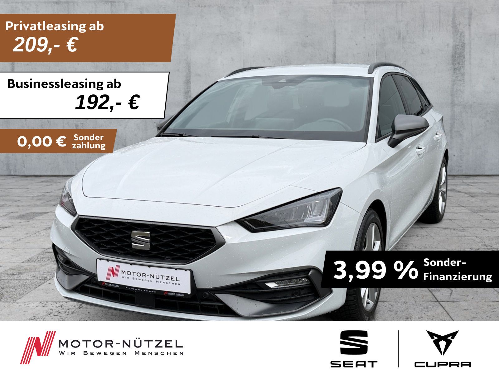 Seat Leon ST 1.5 eTSI DSG FR-LINE LED+NAV+ACC+SHZ+RFK