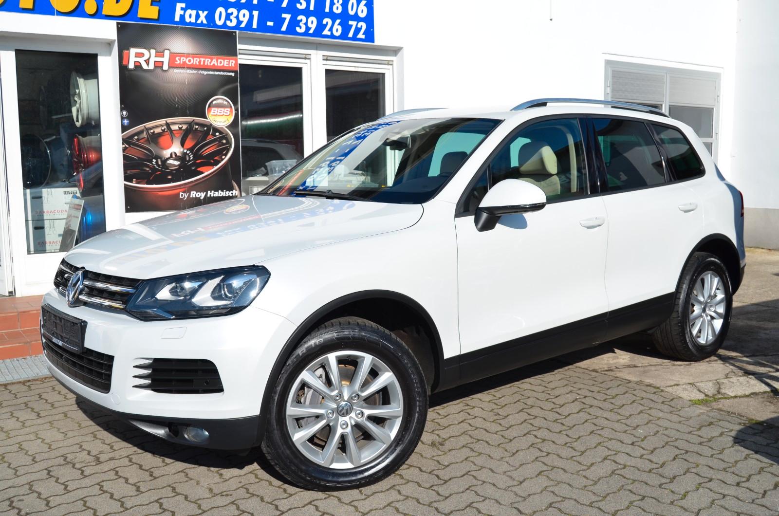Volkswagen Touareg V6 TDI BMT Leder beige Perlmutmetallic
