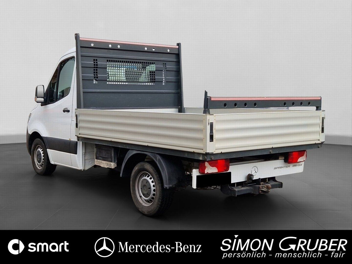 Fahrzeugabbildung Mercedes-Benz Sprinter 316 Pritsche Kompakt 3Sitze Klima AHK