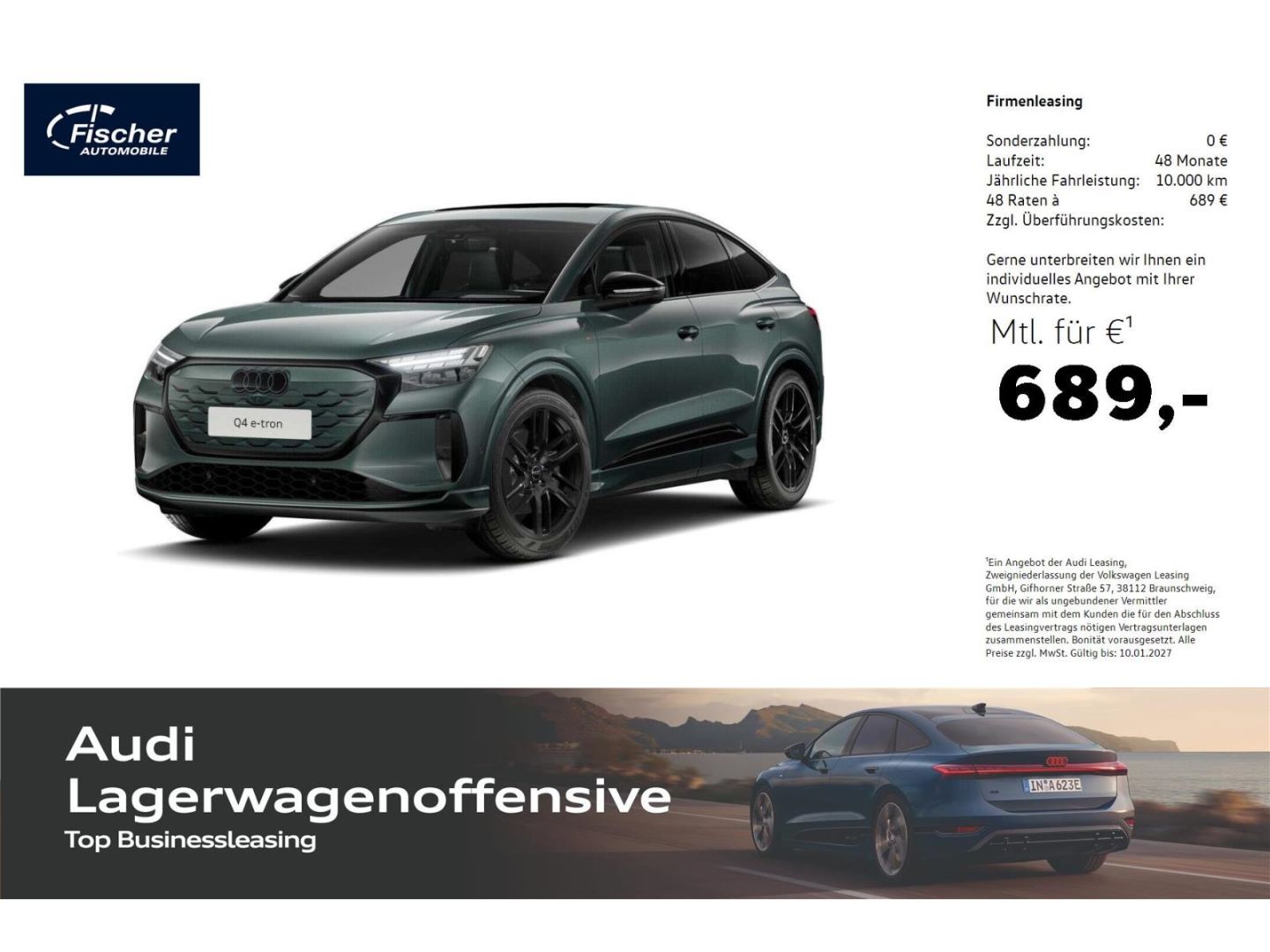 Audi Q4 e-tron Sportback