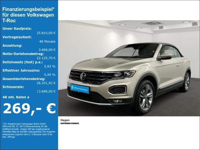 Volkswagen T-Roc Cabriolet 1.5 TSI DSG LED NAV ACC LEDER St