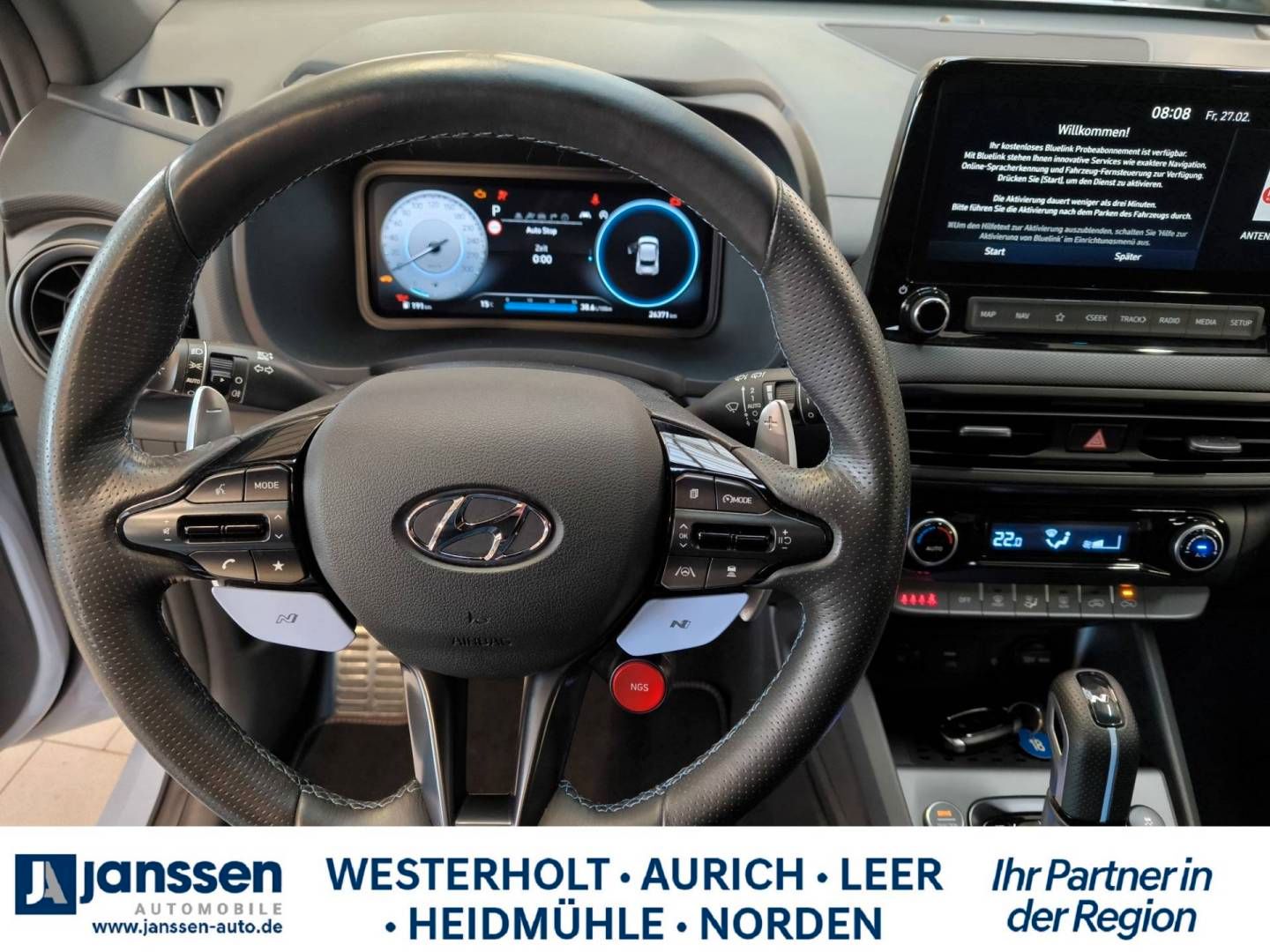 Fahrzeugabbildung Hyundai KONA N Performance Assistenzpaket Komfortpaket
