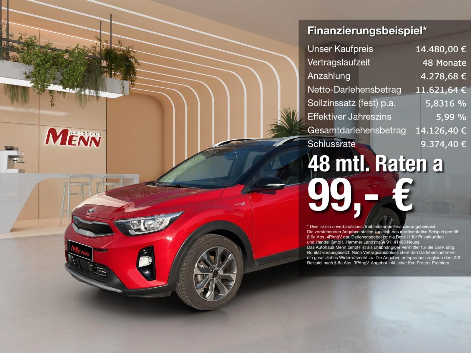 Kia Stonic 1.0T 120 Platinum Navi Klima Sitzheizung