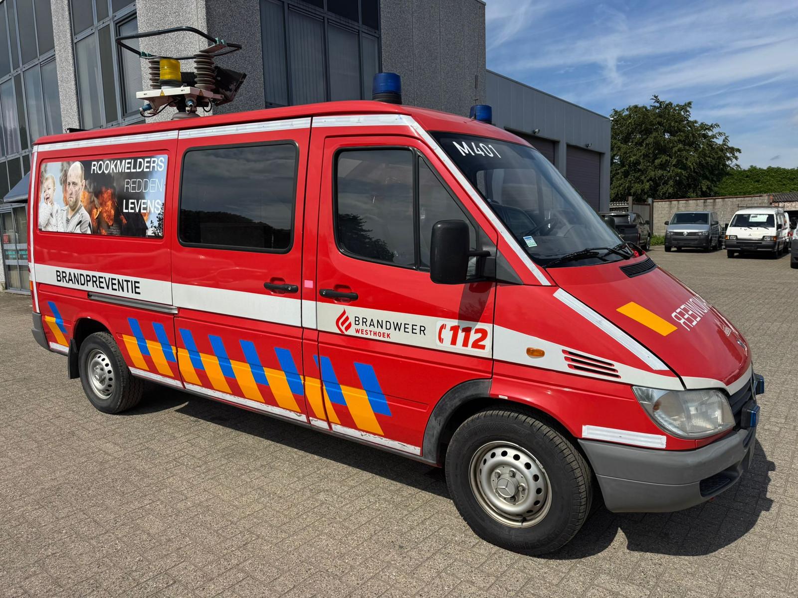 Mercedes-Benz Sprinter 313 **EX FIREDEPARTMENT-BELGIAN ORIGINE