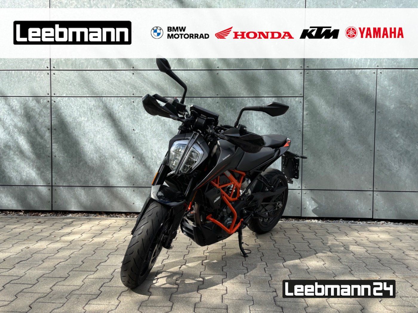 Fahrzeugabbildung KTM 390 Duke mit Tieferlegung 45 mm