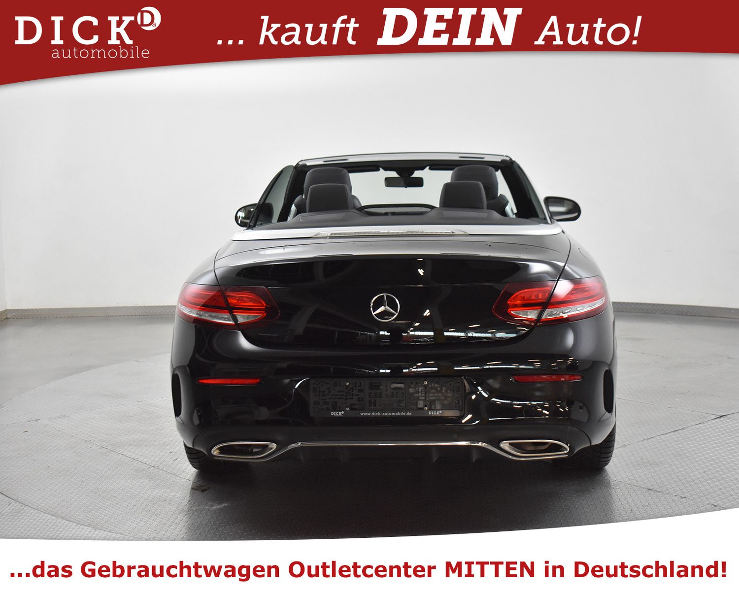 MERCEDES-BENZ C300 Cabrio 2X AMG LIne BURMES+LED+KAMER+AHK+19" - Image 26