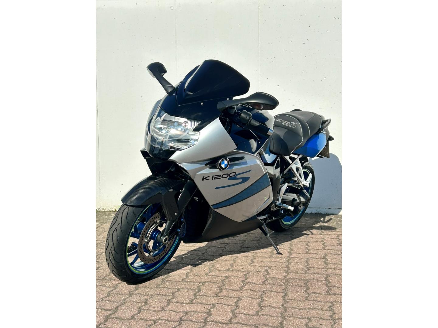 BMW K 1200 S Carbon, Shark-Sportauspuff, ESA, ABS