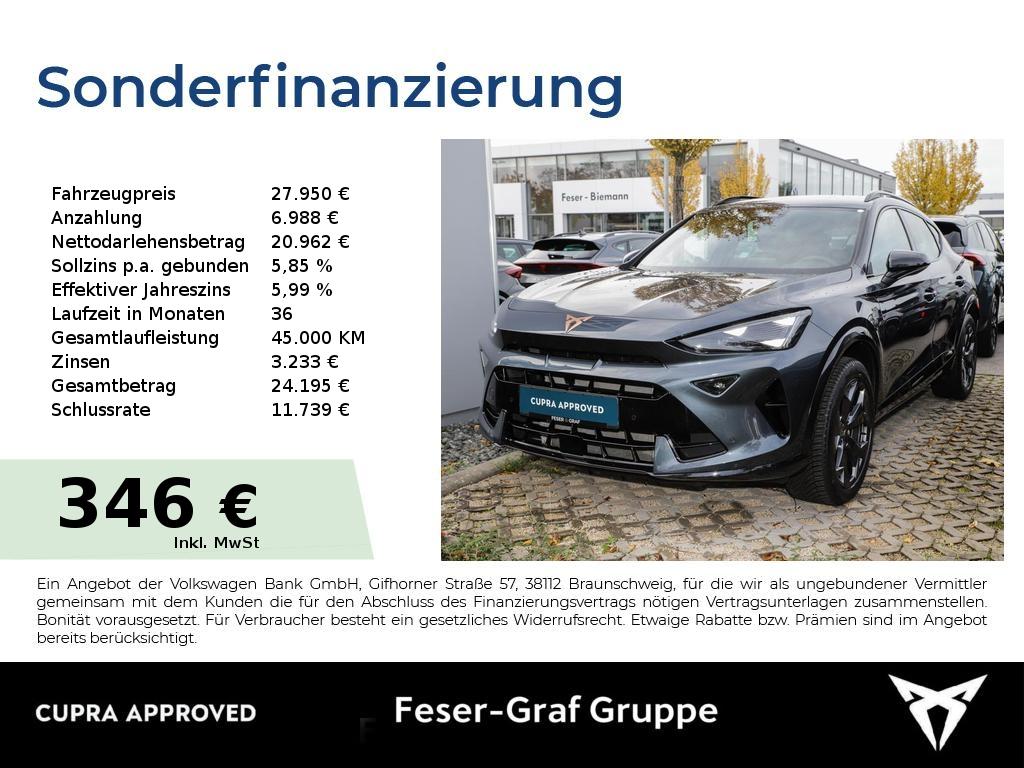 Cupra Formentor1.5 eTSI DSG ACC Alu 18" Car Play Sitzh