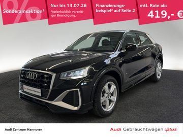 Audi Leasingangebot: Audi Q2 S line 35 TDI Kamera Navi virtual LED