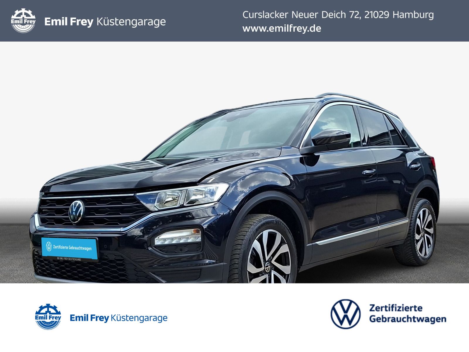 VW T-Roc 1.0 TSI Active NAVI AHK PDC ACC