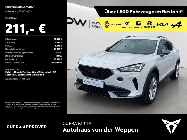 CUPRA Formentor TSI ACC SHZ LED Kamera Keyless Klima