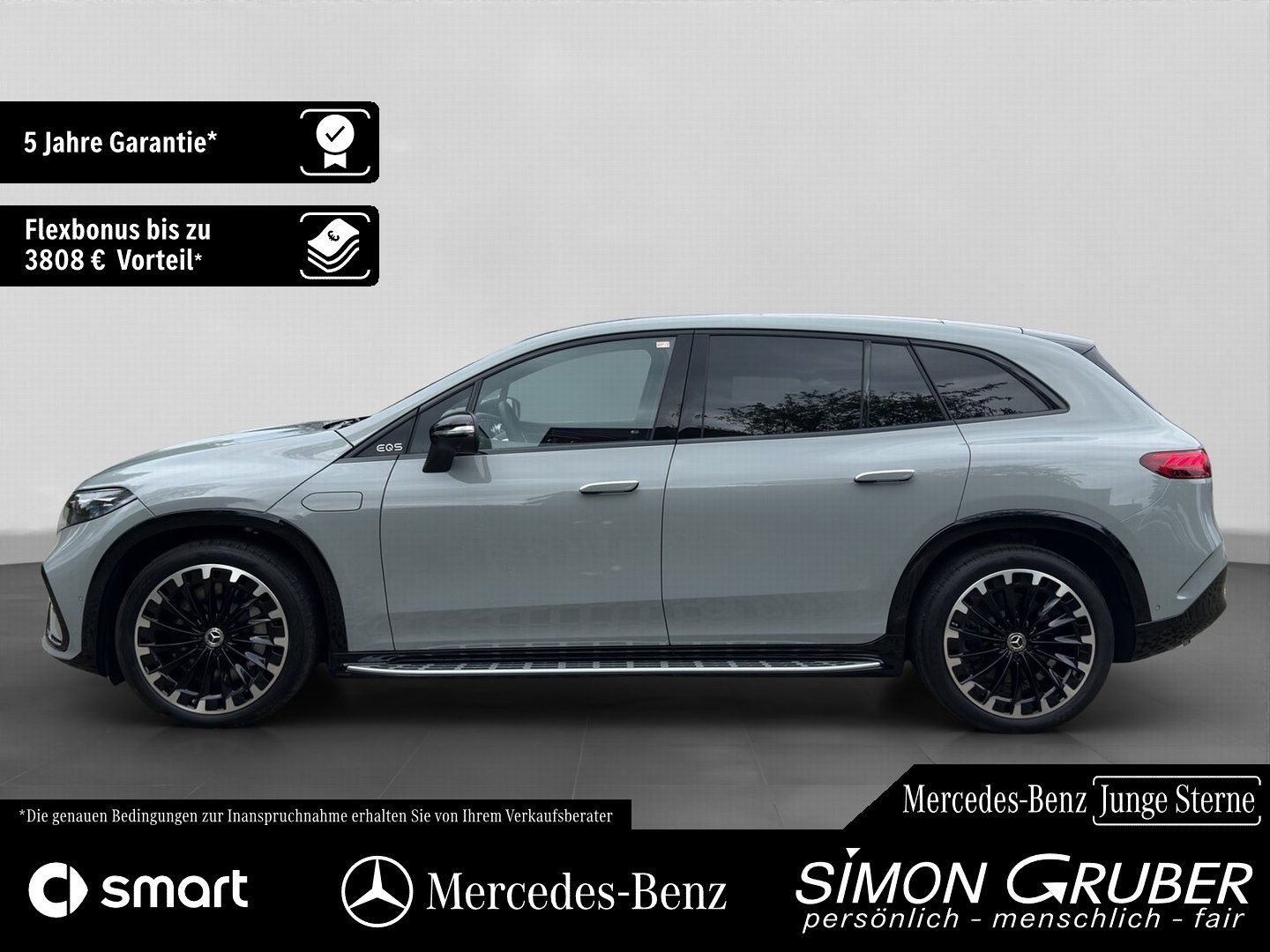 Fahrzeugabbildung Mercedes-Benz EQS 580 4M SUV AMG Massage Sitzklima AHK Md 2026