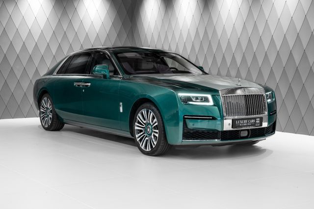 Rolls-Royce Ghost EWB GREEN/BEIGE TV TABLES VIP SEATS