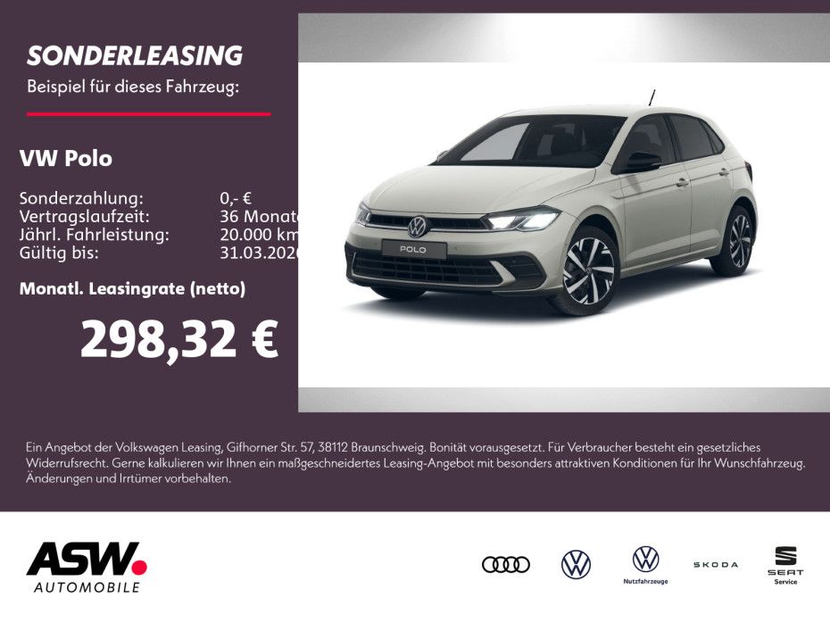 Volkswagen Polo ENERGY 1.0 TSI DSG LED NAVI SHZ PDC v+h