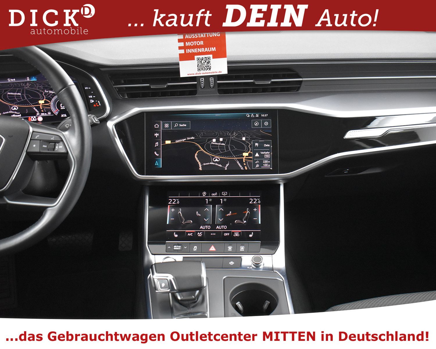 AUDI A6 Av 40d S LINE SPORT+PANO+VIRTU+MATR+MEMO+KAM+ - Image 12