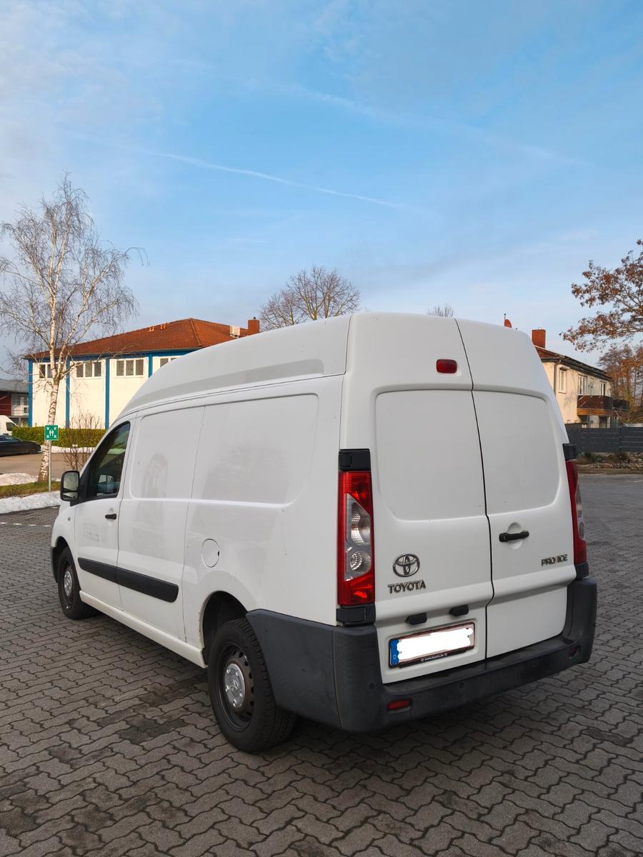 Toyota Proace Kasten Werkstattausbau + Standheizung