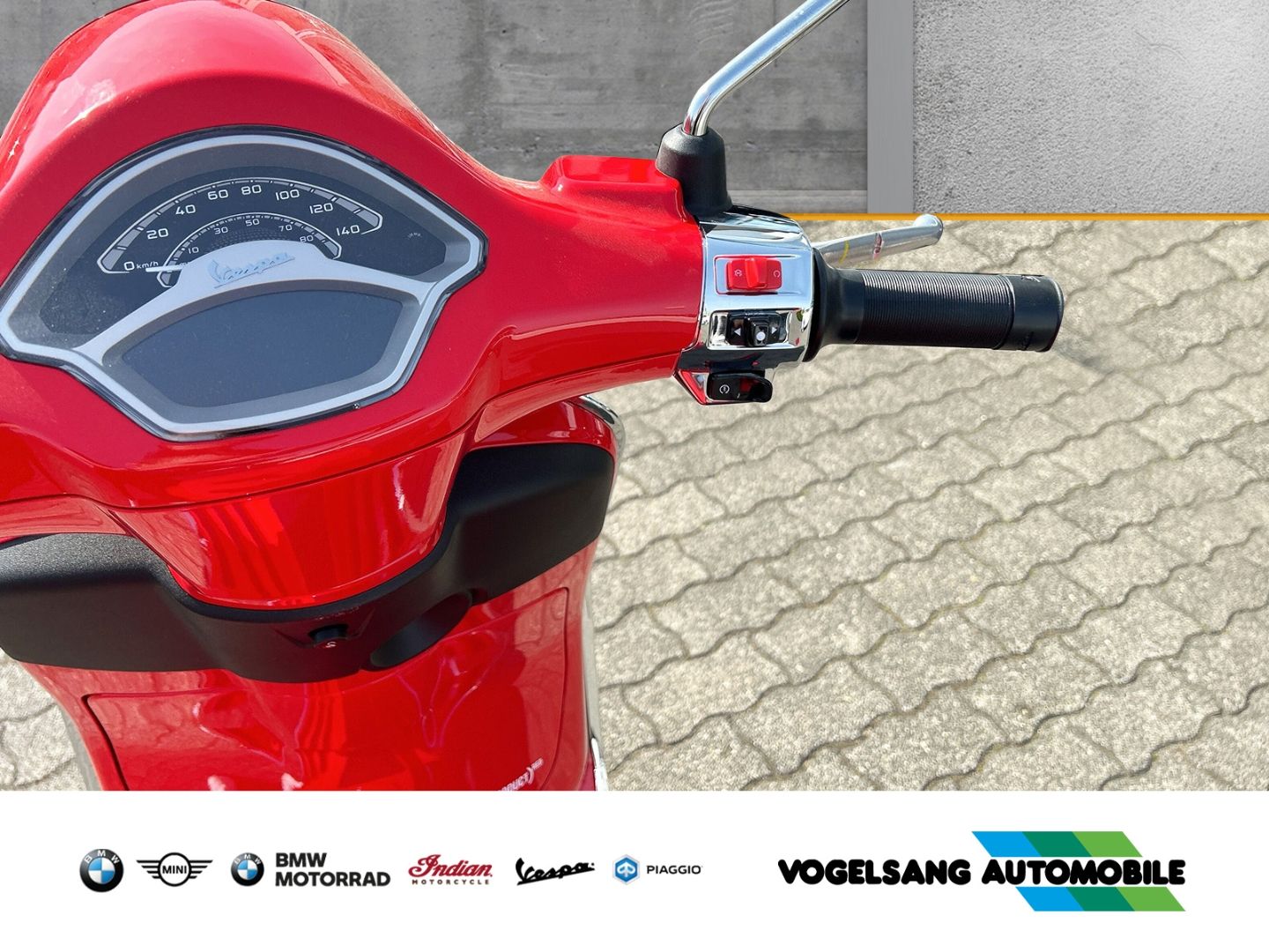 Fahrzeugabbildung Vespa Primavera 50 Product RED, Sondermodell, I-Get, V