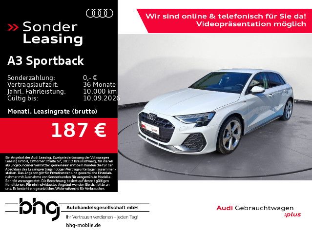 Audi A3 Sportback S line 35 TFSI S tron