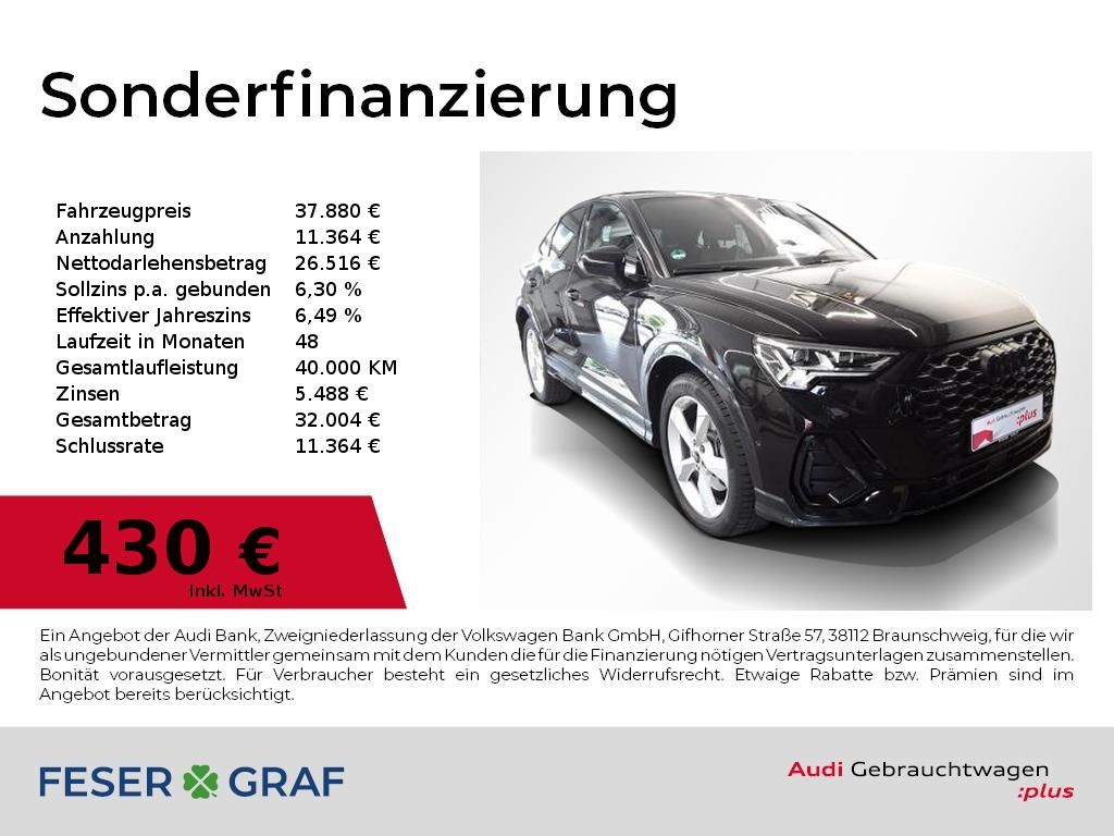 Audi Q3 Sportback 40 TFSI qu S Line Matrix,Navi+,SONO foto 1