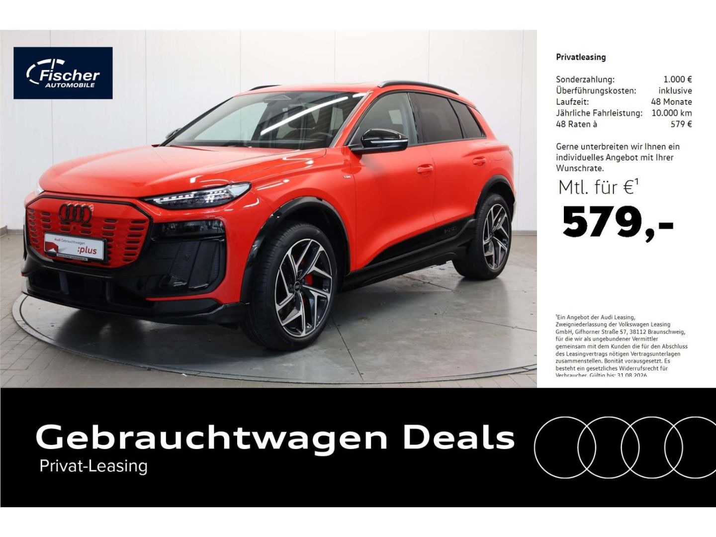 Audi Q6 e-tron S line AHK/HUD/360/P-Dach/21''/W-Pumpe