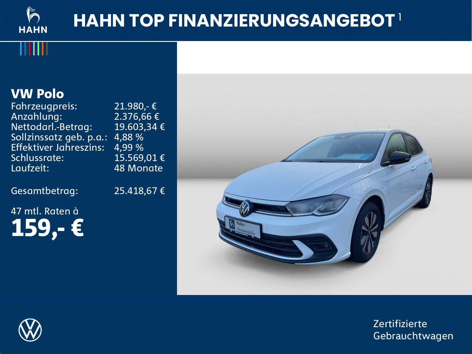 Volkswagen Polo 1.0TSI DSG Goal AHK Nav Cam LED ACC SHZ App foto 2