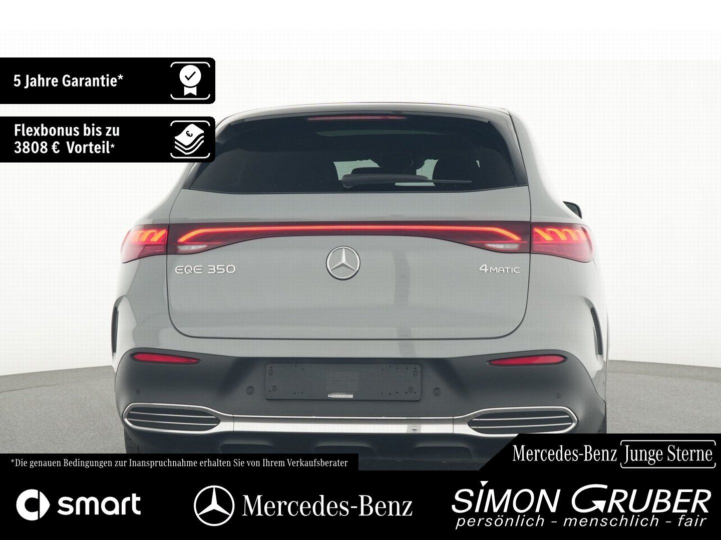 Fahrzeugabbildung Mercedes-Benz EQE 350 4M SUV AMG Pano Airmatic DigiLight 360