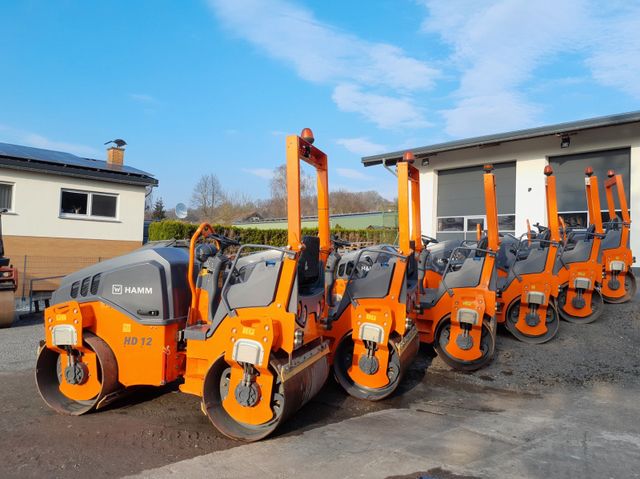 Hamm 2021  HD 12 VV  *  220 hrs  !!  *  KUBOTA