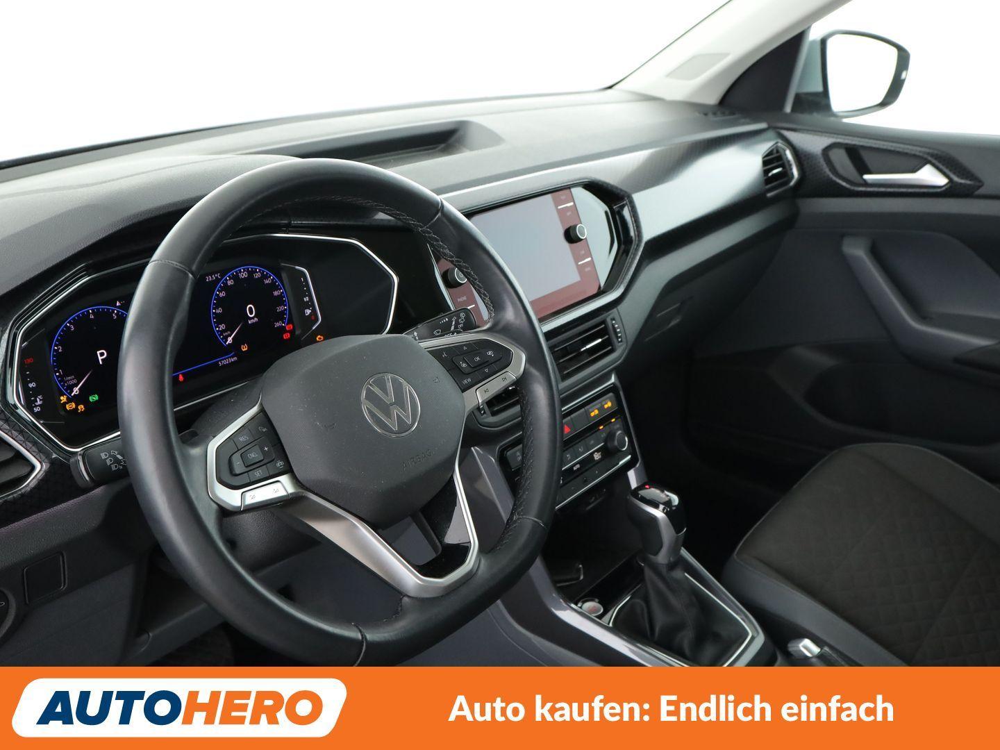 Volkswagen T-Cross 1.0 TSI Style Aut.*NAVI*LED*SPUR*PDC*SHZ, миниатюра 10
